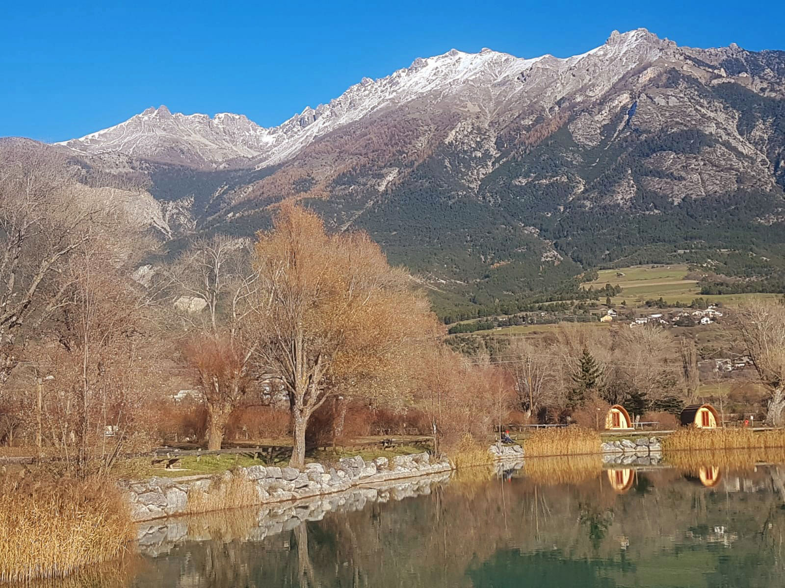 Au Camping Du Lac Eygliers Hautes-Alpes Pods